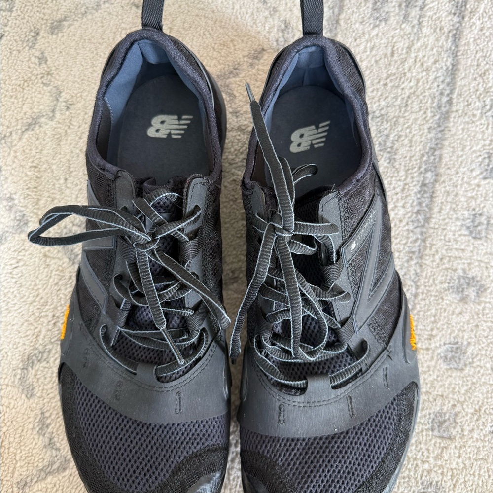 Mens Vibram New Balance Men's Black Athletic Shoes